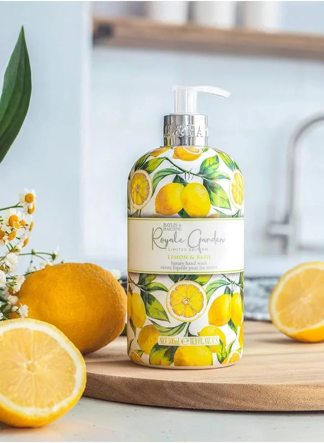 Baylis & Harding Baylis and Harding Royale Garden Lemon and Basil Hand Wash 500 ml