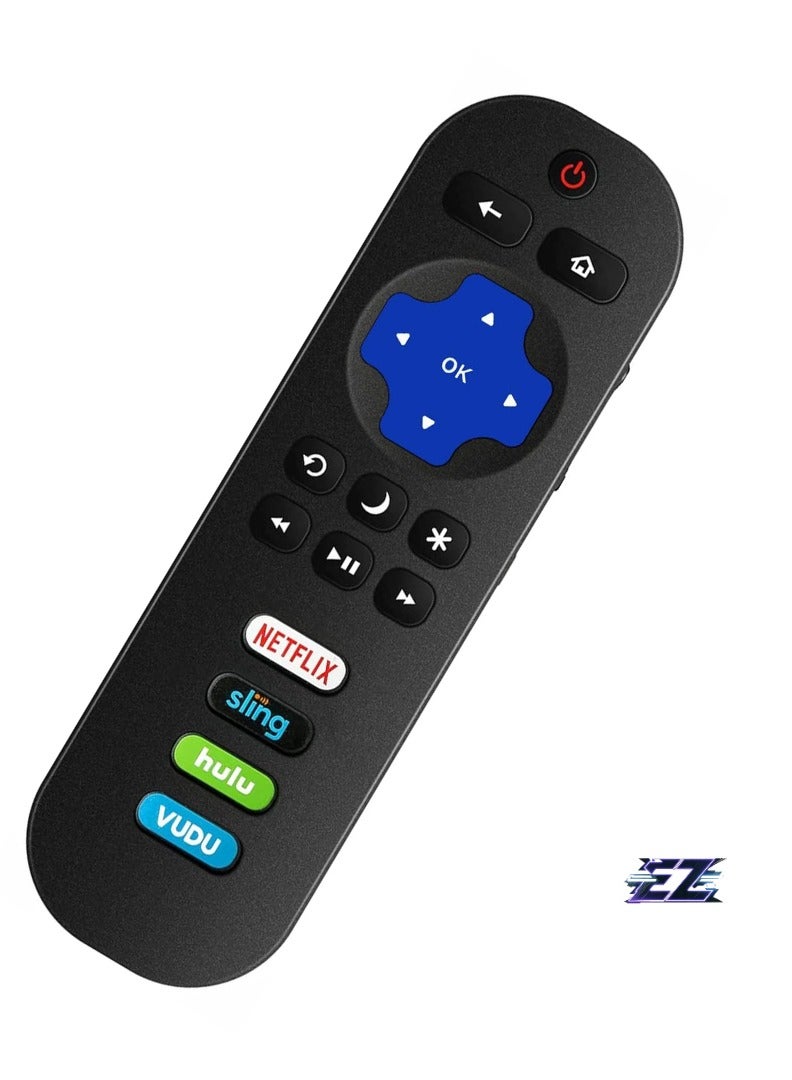 ELTRAZONE Replacement Remote Control for TCL Roku TV – Compatible with 65S405, 55UP120, 50FS3750, 43FP110, 32S3850, and More Models - Image 2