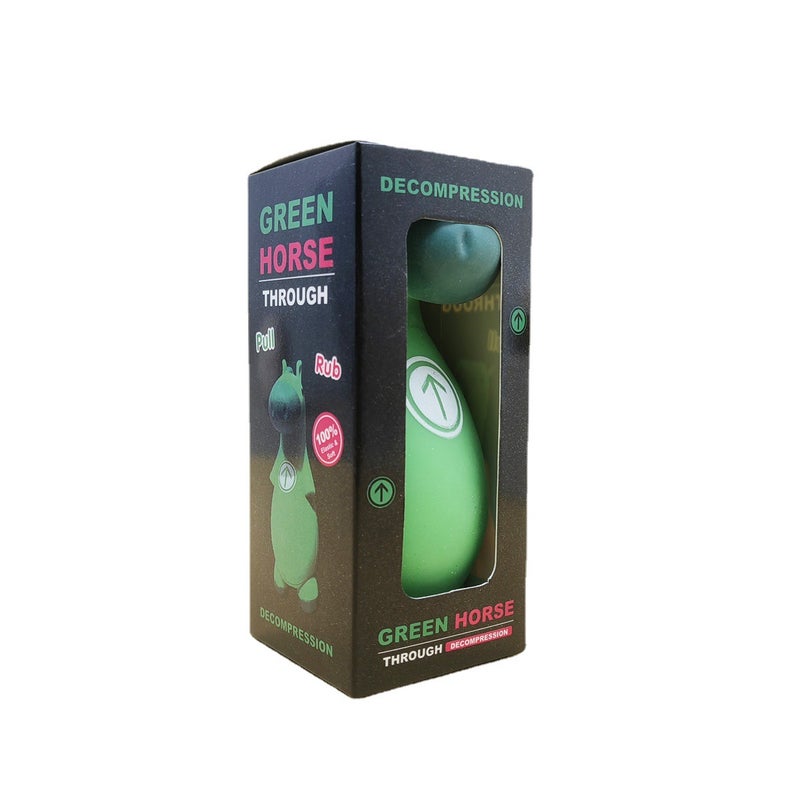 Green Horse Squishy Stress Relief Toy - Image 5