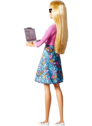 Teacher Doll, Blonde, With 10 Teaching Accessories, Including Spinning Globe And A Laptop That Opens And Closes, Gift For 3 To 7 Year Olds - view 3