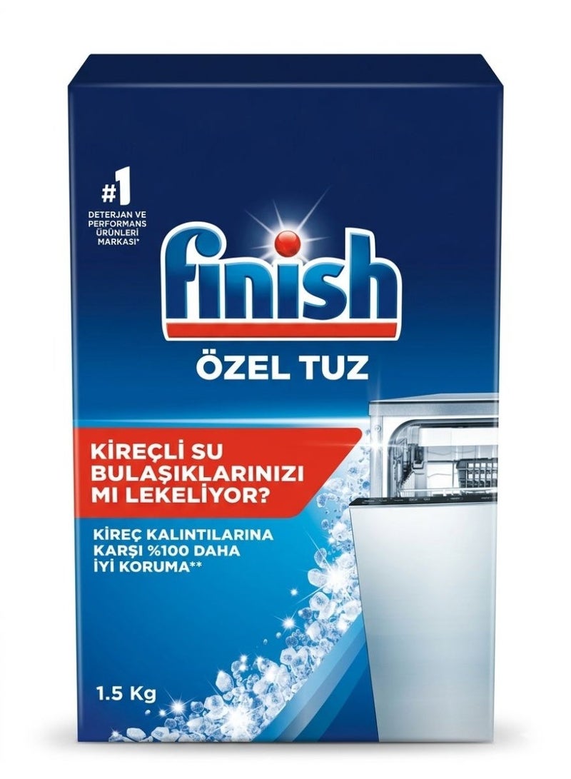 Finish Dishwasher cleaning salt 1.5 kg - Image 1