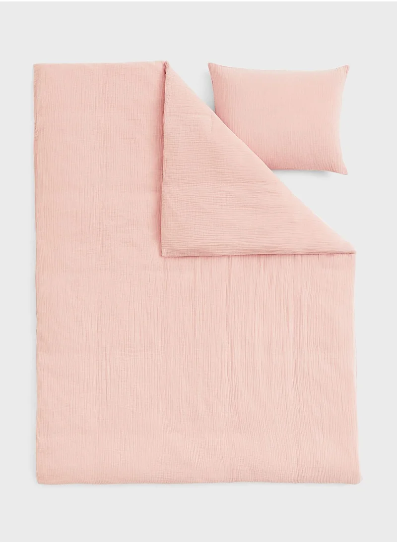 اتش اند ام Cotton Duvet Cover Set