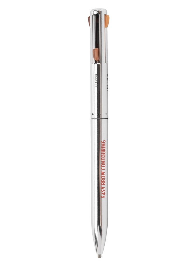 Yinhing 4 In1 Eyebrow Highlight Pen, Eyebrow Pencil, Lasting Eye Makeup Beauty Tool, Brow Defining Pencil (1# Blonde) - Image 1