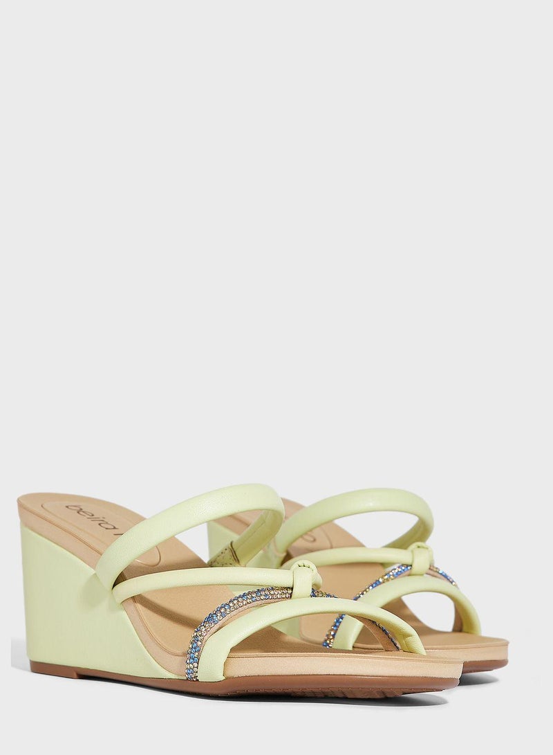 Beira Rio Wedge Sandals for Women – Stylish Wedge Heel Sandals for Girls & Daily Wear - Image 4