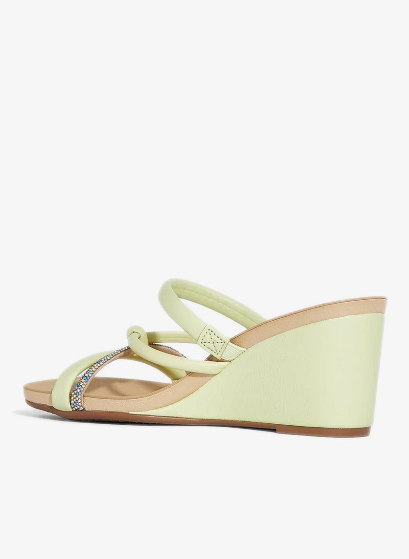Beira Rio Mint Wedge Sandals for Women – Stylish Wedge Heel Sandals for Girls & Daily Wear for Women | Best Price UAE