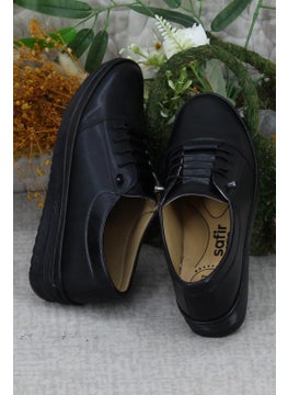 Fort Safir 1212 Black Orthopedic Mother Shoes Classic Shoes Women's Casual Shoes  - Image 5