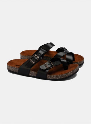 Stylish men's slippers with a comfortable and modern design made of natural leather - medical non-slip sole - available in various colors and sizes - pzsku/ZBA530B76F5C73C360E54Z/45/_/1742768450/6b235ff6-2b48-4890-bd36-13c0b706f1bf