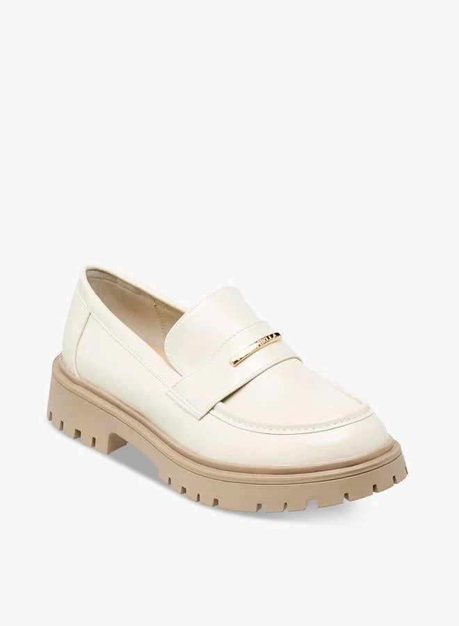 Flora Bella By Shoexpress Women Metal Accent Loafers