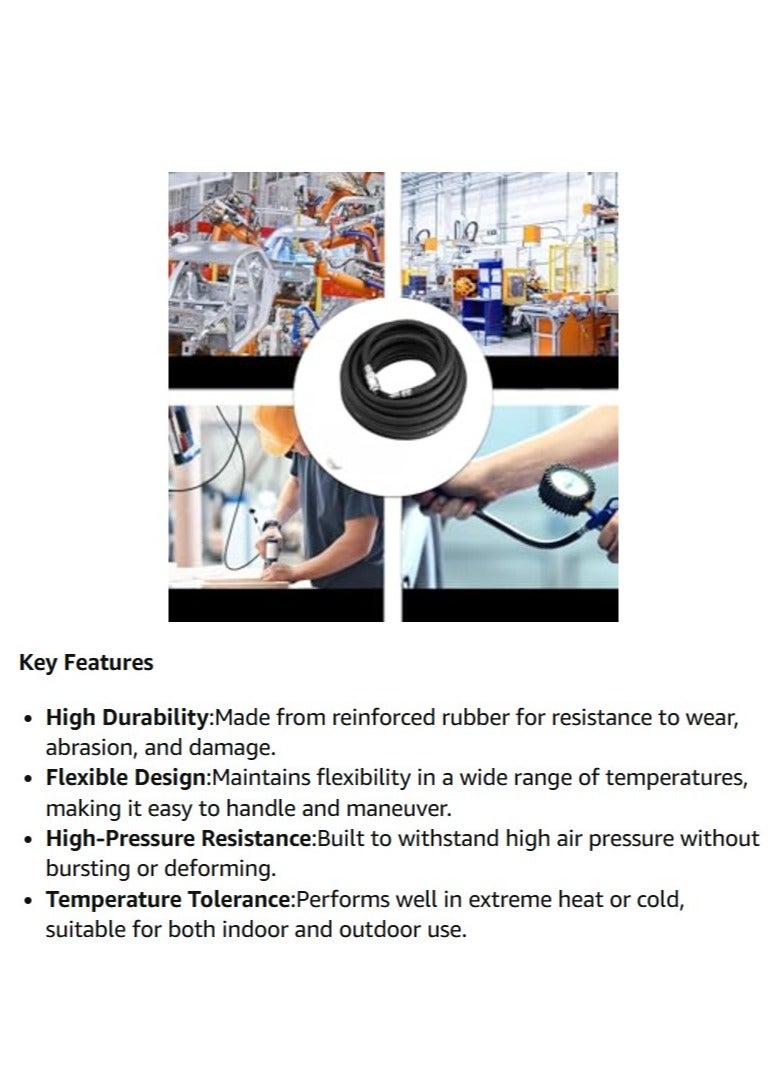 ABBASALI Rubber Air Hose 13mm x 10mtr  - Image 3
