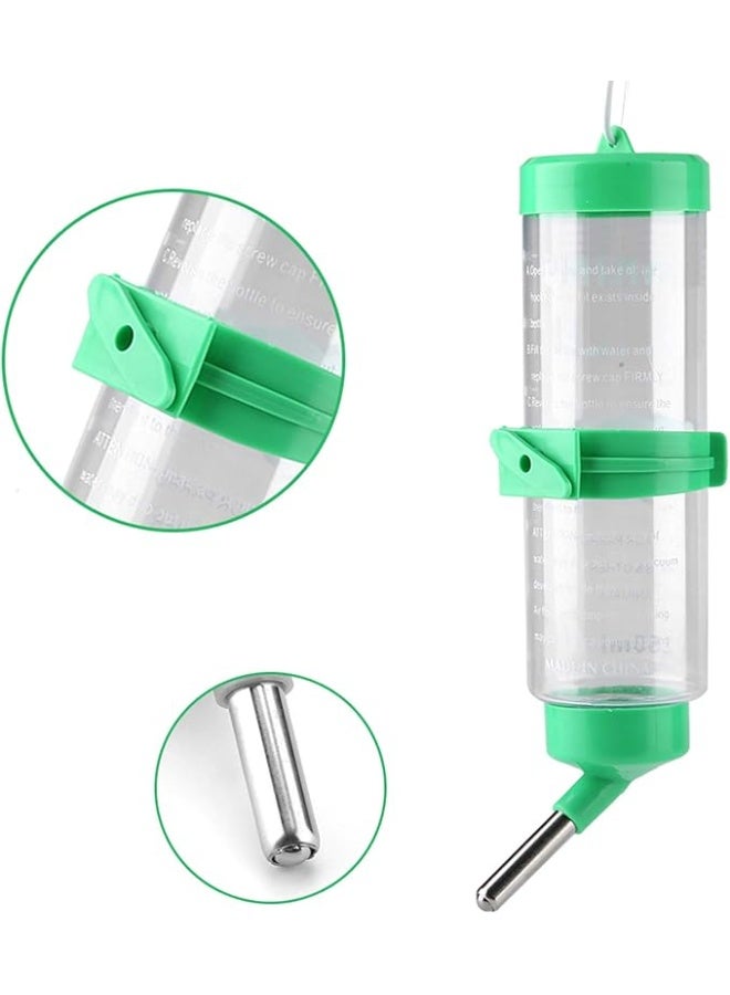 🐹 موزع مياه ومسقاه للحيوانات الصغيرة مصممة خصيصًا لتوفير مياه نظيفة مثل الهامستر، الأرانب مع فوهة كروية مانعة للتسريب - سعة 210 مل - Image 1