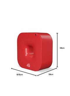 دكتور سينت جهاز نشر الروائح العطرية Dr Scent - تغطية تصل إلى 300 متر مربع - جهاز العلاج بالروائح العطرية والزيوت العطرية والعطور مع إعدادات قابلة للتعديل (أحمر)  - Image 2
