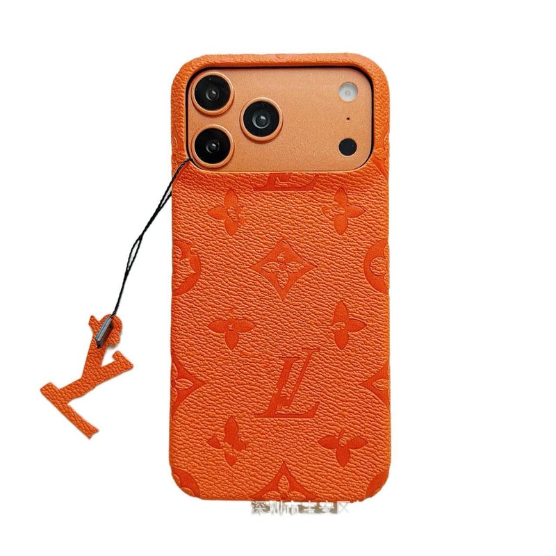 MS Leather Texture Protective Case for iPhone 14 / 14 Plus / 14 Pro / 14 Pro Max with Drop Protection and Embossed Pattern plus Shockproof plus Anti-Slip Grip plus Scratch Resistant in Edge Oil Coating Half-Cover - Image 1