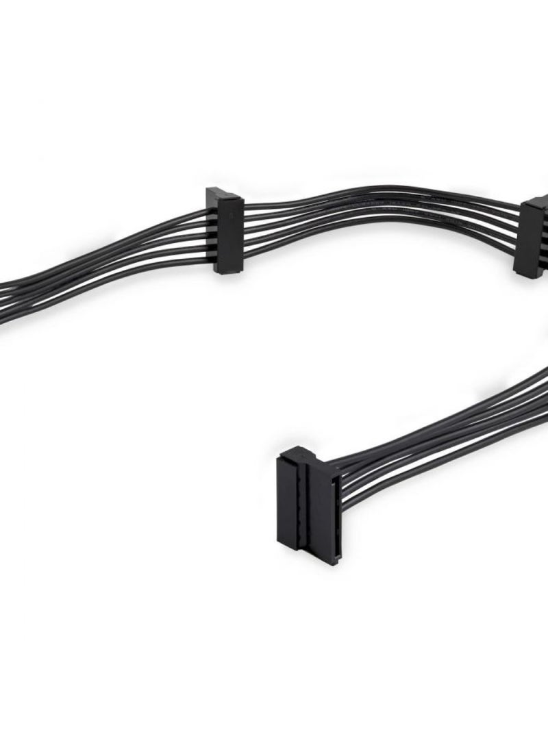 StarTech.com 15.7 in (400 mm) SATA Power Splitter Adapter Cable - M/F - 4x Serial ATA Power Cable Splitter (PYO4SATA) - Image 1