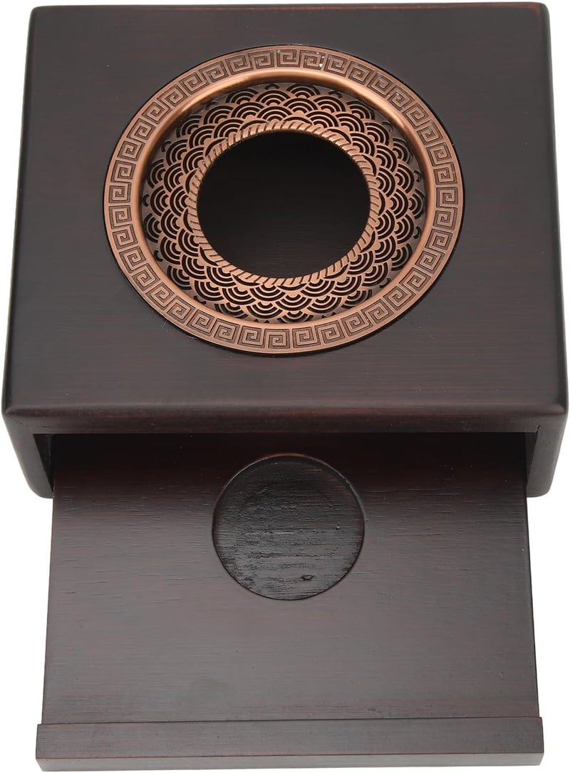 Teapot Warmer, Traditional Tea Stove Warmer, Rapid Heating Energy Saving Tea Warmer Base with Candle Heating for Chinese Teapot, Elegant Design for Tea Ceremony Acces - Image 1
