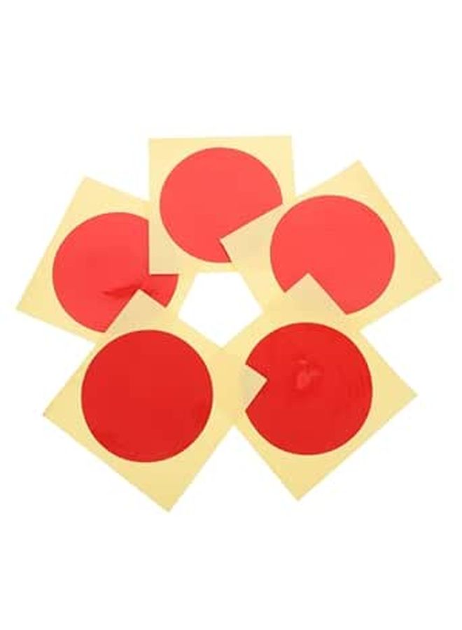 5 Sheets Pressure Gauge Stickers Reflective Decals For Easy Identification - Image 1