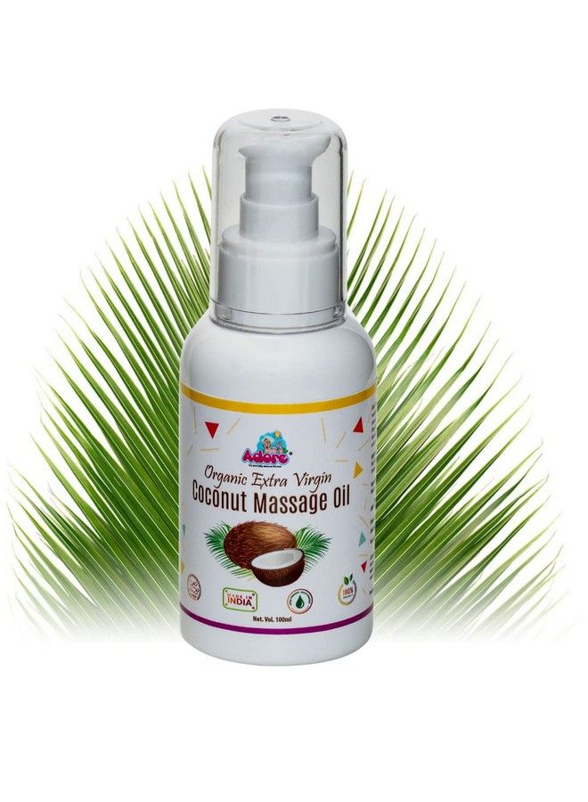 Adore Extra Virgin Cold Pressed Food Grade Coconut Massage Oil 100 Ml - Image 2