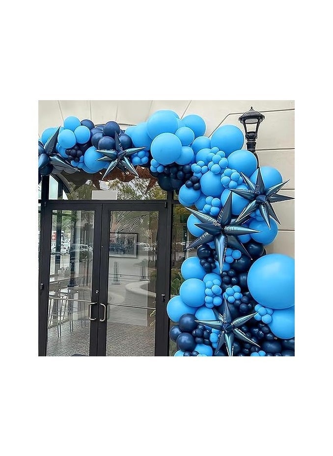 Sempertex Assorted Color Balloons Pack of Various Vibrant Colors Perfect for Birthdays Parties Weddings and Celebrations Durable Latex Balloons for Fun and Festive Event Decorations (Blue) - Image 2