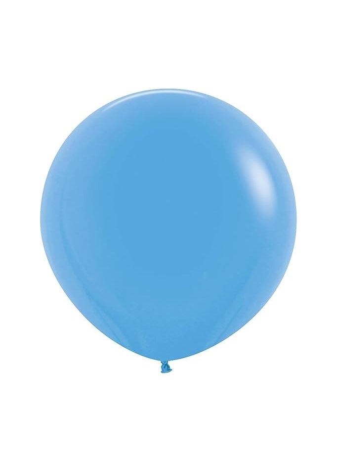 Sempertex Assorted Color Balloons Pack of Various Vibrant Colors Perfect for Birthdays Parties Weddings and Celebrations Durable Latex Balloons for Fun and Festive Event Decorations (Blue) - Image 3