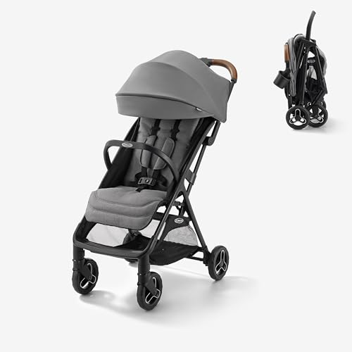 GRACO Graco Ready2Jet Compact Stroller Overhead Friendly Compact Travel Stroller with Automatic Fold Kingston