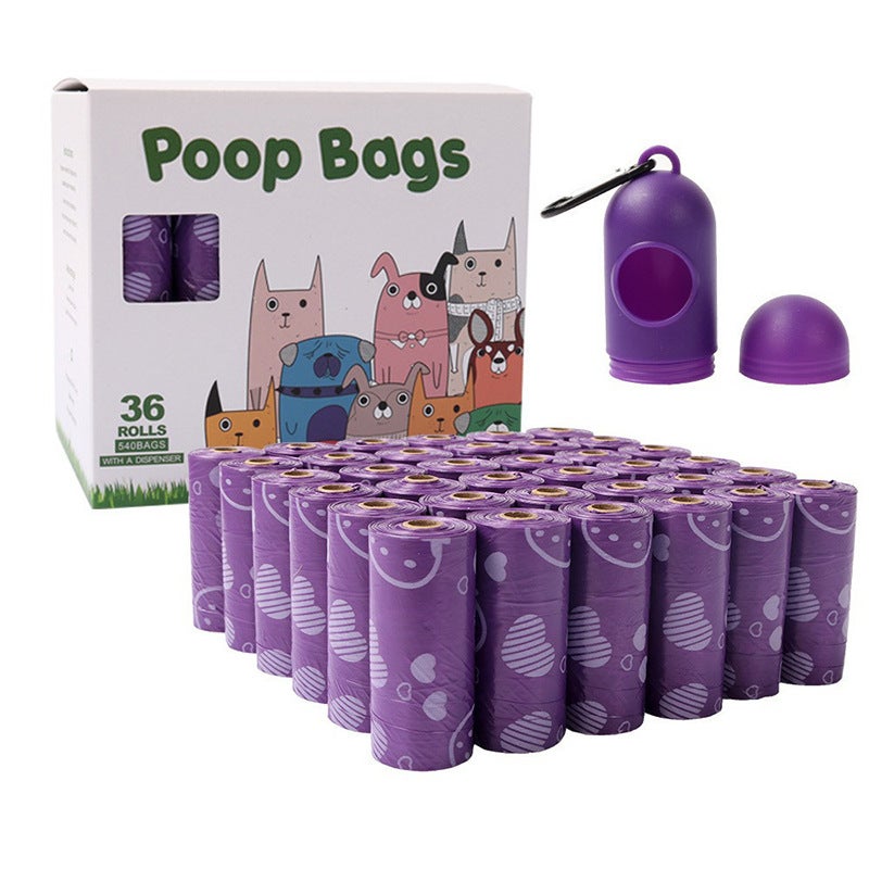 HJ Biodegradable Pet Waste Bags for Outdoor Dog Walking - Image 2