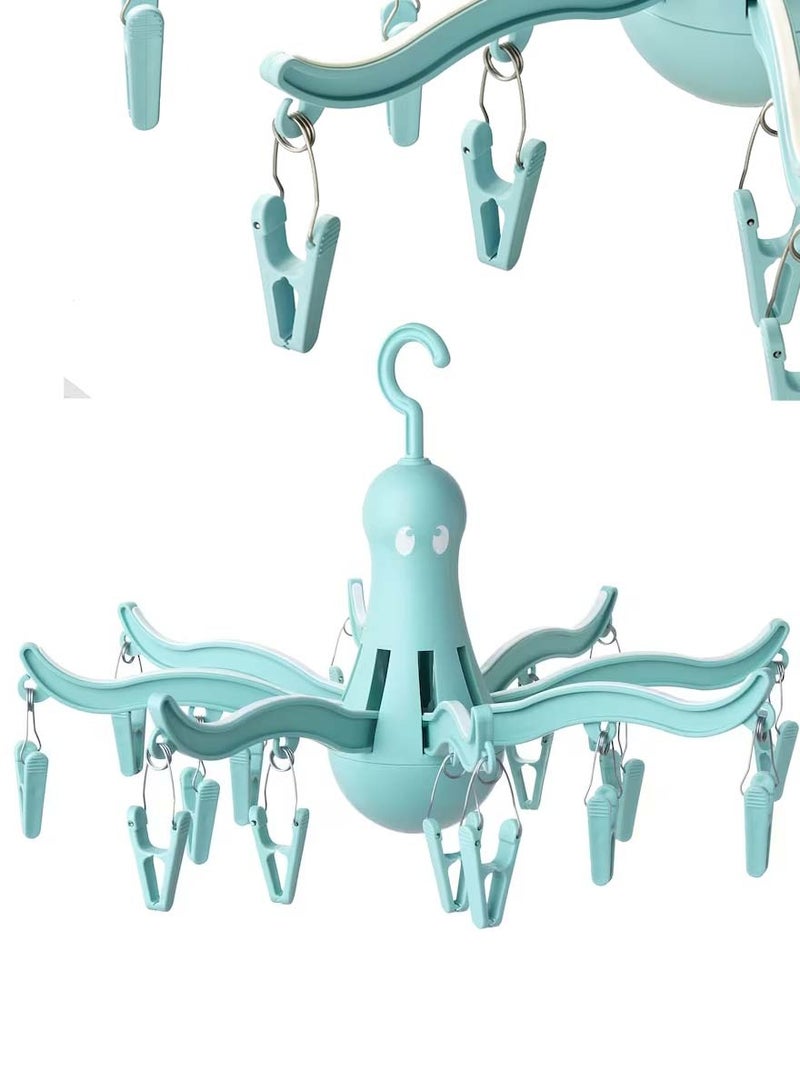 co arma Hanging clothes dryer with 16 clothespins, plastic  - Image 1