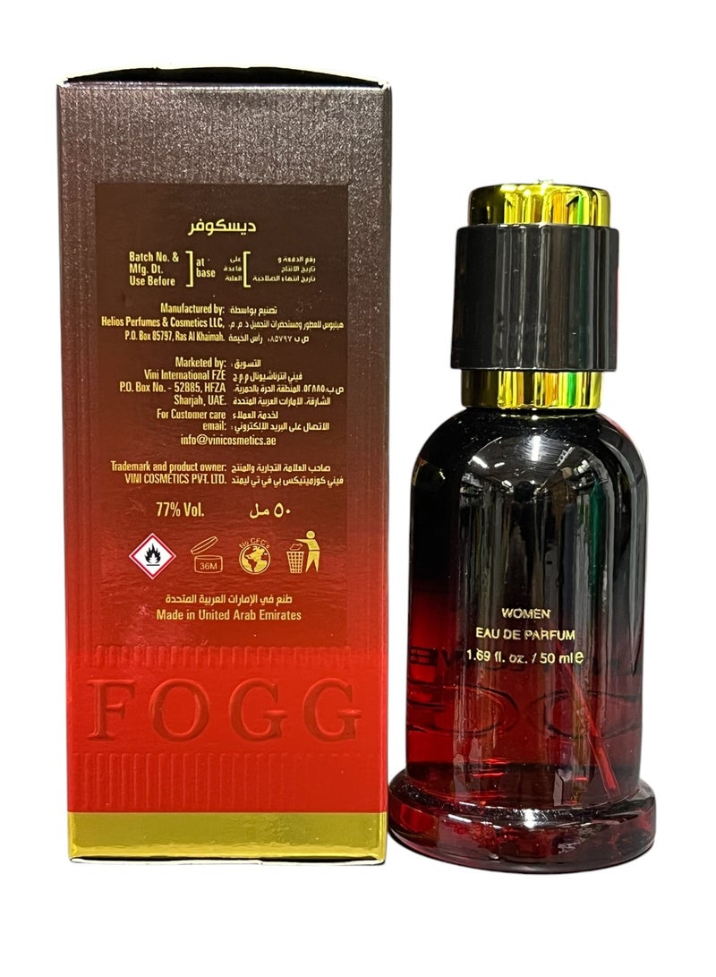 فوج عطر نسائي برائحة الزهور المتعددة 50 مل - Image 2