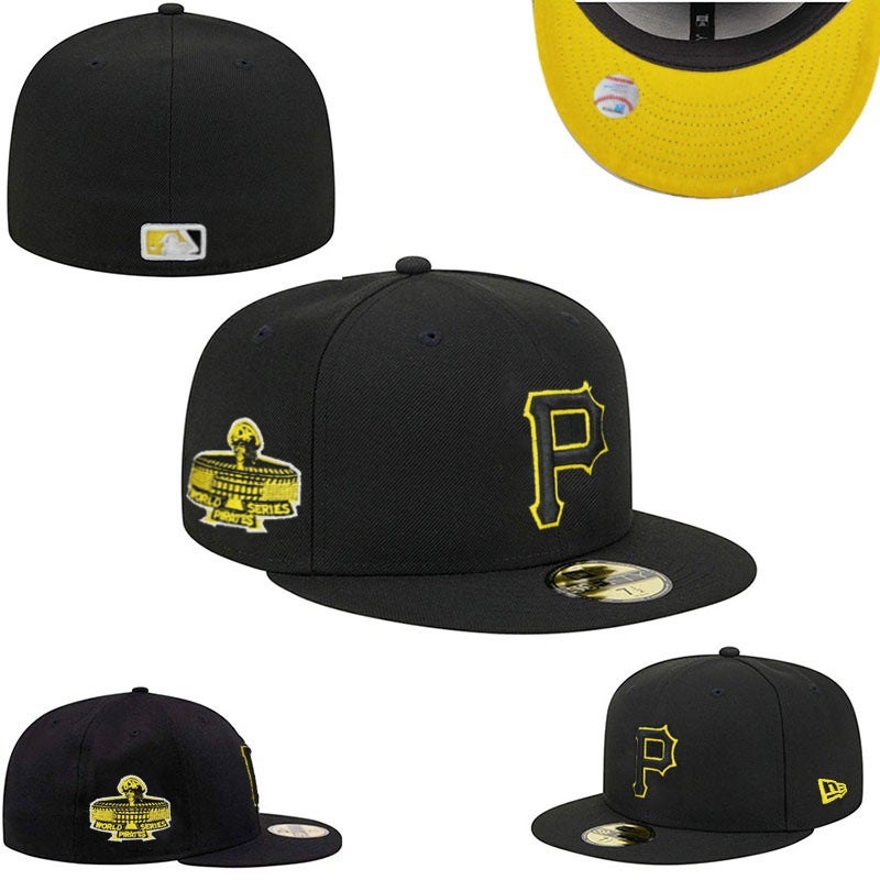 New Dense Embroidery Hat Lany Team Flat-Brim Baseball Cap American Hip-Hop Reversible Baseball League Team Cap - Image 1