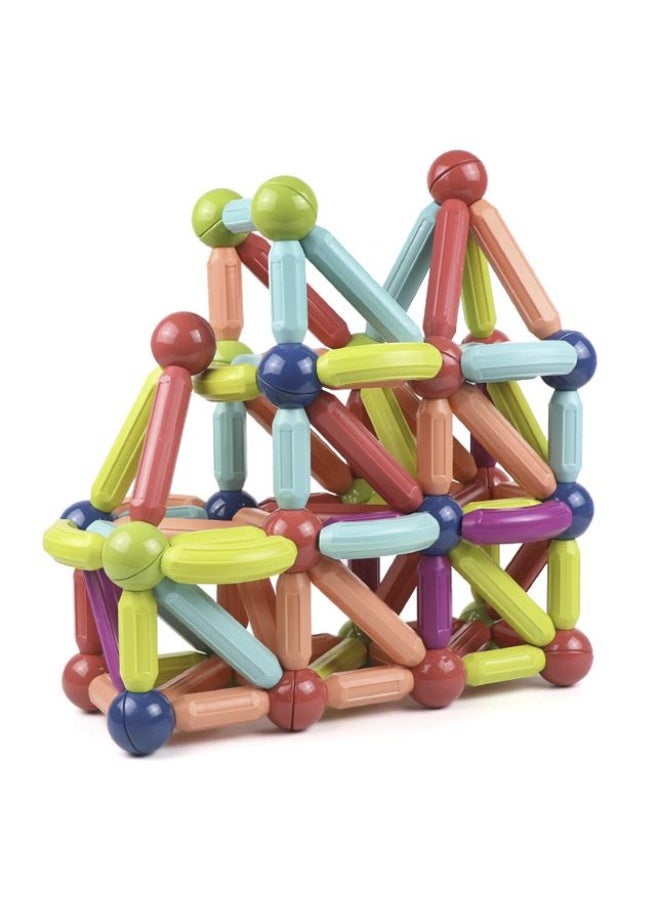 YoMaJ Magnetic Building Sticks and Balls Construction Set for Kids - Early Education STEM Learning Montessori Preschool Balls & Rods Building Set - Creative Learning Play for Boys & Girls - Image 2