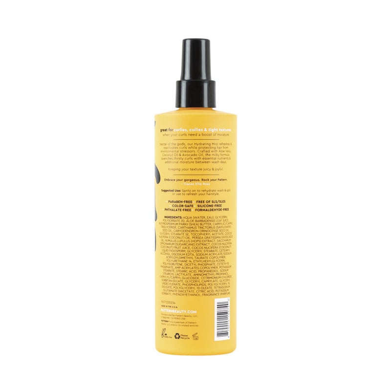 PATTERN بخاخ الترطيب من PATTERN Beauty بواسطة تريسي إليس روس بزيت الأفوكادو للشعر المجعد 3a-4c، 12 أونصة سائلة - Image 5