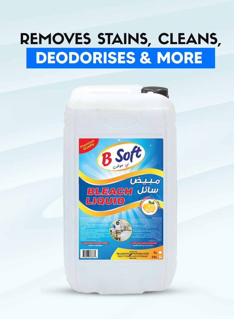 BSOFT Premium Quality Multi Purpose  Bleach Liquid , Now Available in a Convenient 25 Liter Size - Image 3