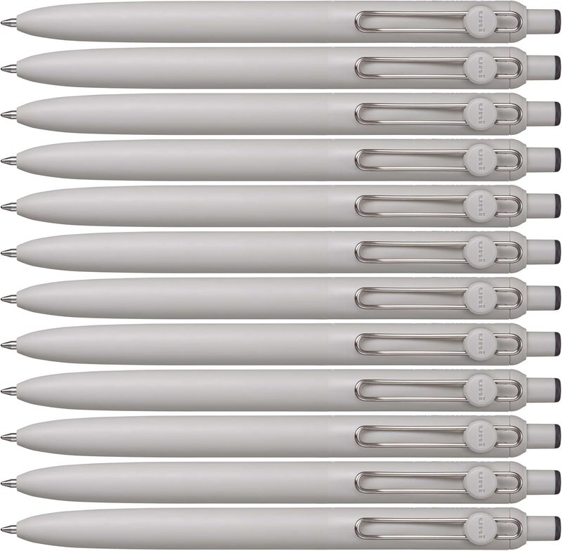 يوني بول Uni-ball Zento Liquid Ink Fine Black Pens - Pack of 12 - Image 1