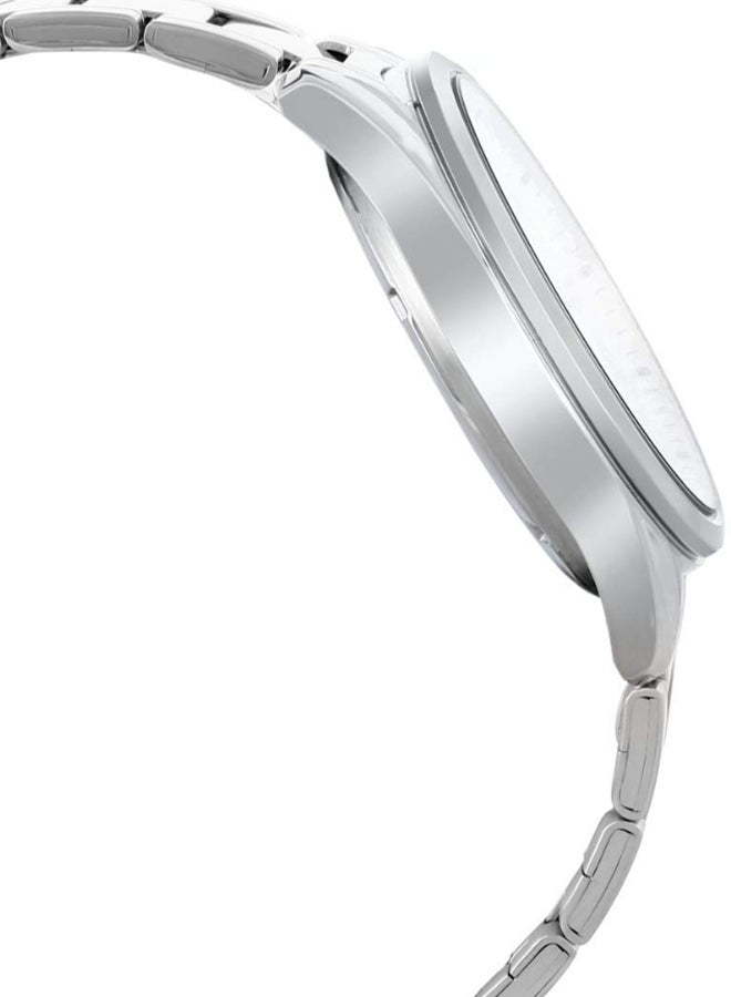 CASIO Men Enticer Analog Watch MTP-1384D-7A2VDF - 38 mm - Silver - Image 4