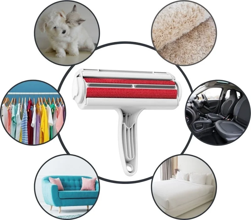 5 دي ام Cat Dog Carpet Bed Hair Dust Fluff Collector Cleaner with Ear Model Chamber