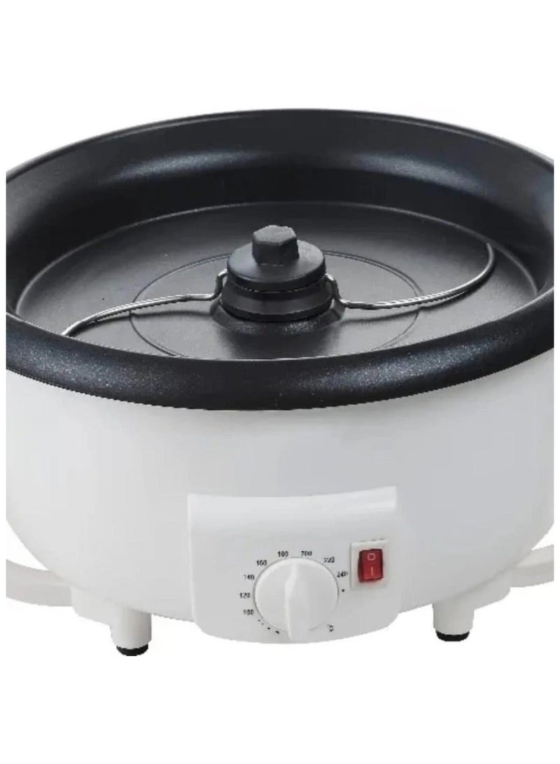 Denx DX3422 Coffee Roaster & Popcorn Maker – 2L Capacity with Adjustable Temperature – 2-in-1 Efficient and Stylish Design - Image 2