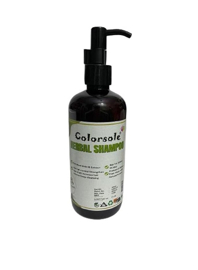 Colorsole® Herbal Hair Shampoo, for Hair Fall Control, with Bringharaj Extracts, Amla, Shikakai, Paraben-Free, for Men & Women, 300ml - Image 5
