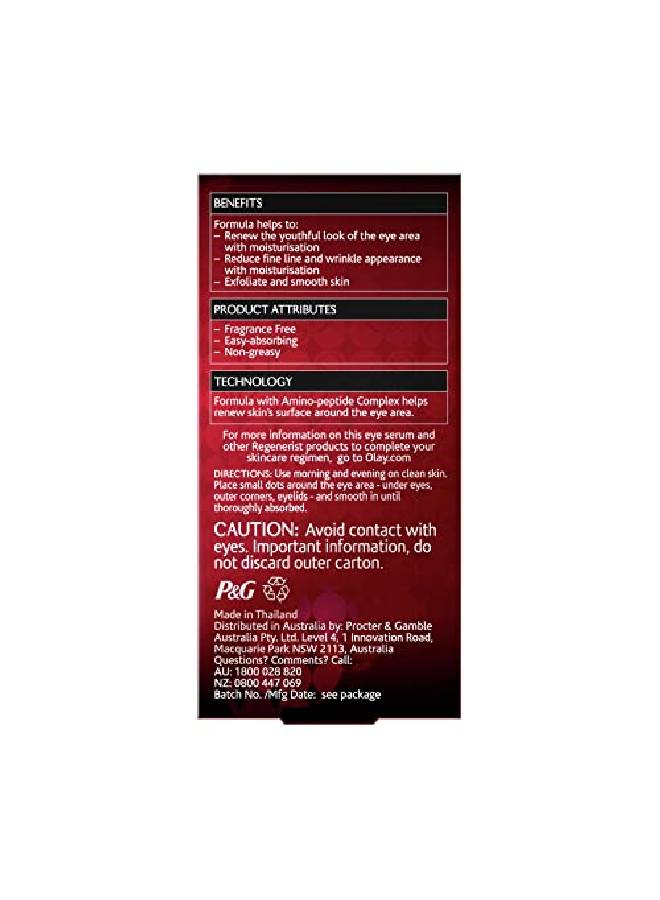 Olay Regenerist Eye Lifting Serum 0.5 Ounce - Image 3