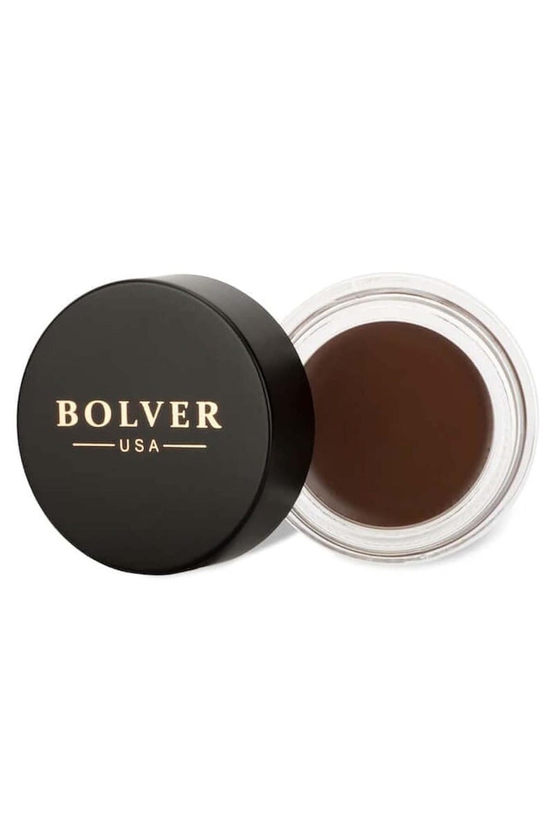 بولفر جل حواجب - ميدل كوفي - جل حواجب كريمي مقاوم للماء بتركيبة مرطبة ملونة تدوم طويلا (بني متوسط) - Image 4