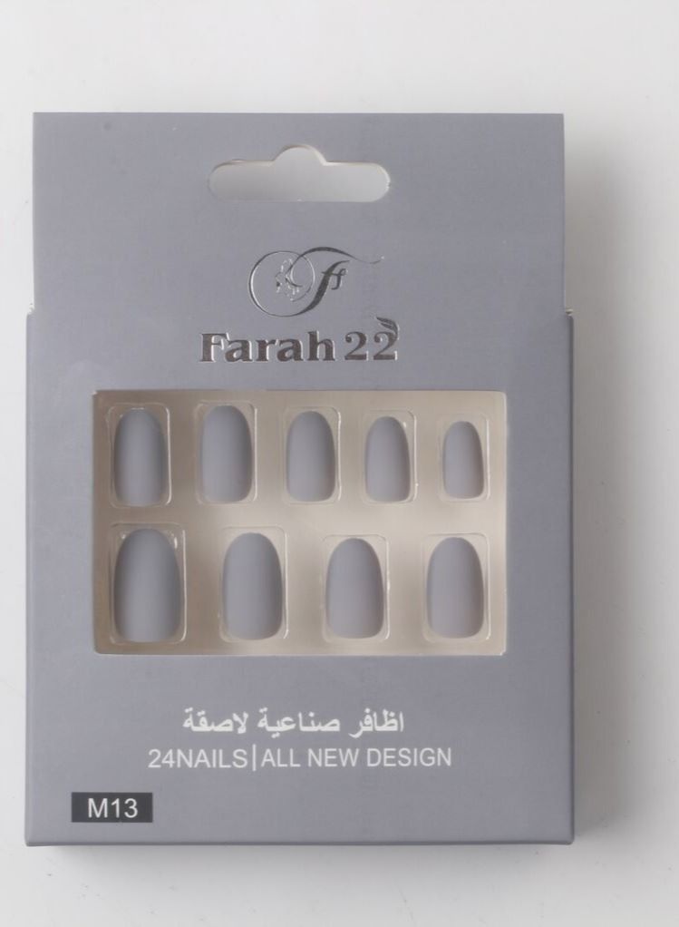 Farah22 24-Piece False Nails Matte - Image 1