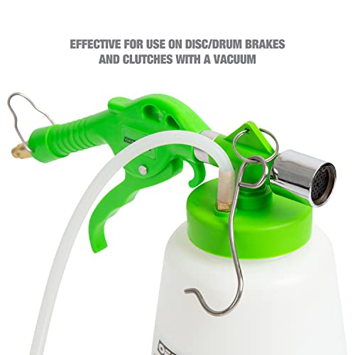 OEMTOOLS 22505 1L Pneumatic Brake Bleeder w/Automatic Refilling Bottle, Brake Bleeding Kit with Bleeder Kit Vacuum and Automatic Brake Bleeder Bottle - Image 4