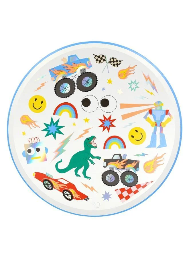 Meri Meri Toybox Icon Dinner Plates