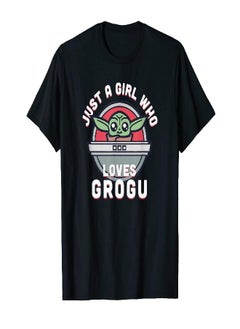 STAR WARS Star Wars: The Mandalorian Just A Girl Who Loves Grogu T-Shirt  - Image 3