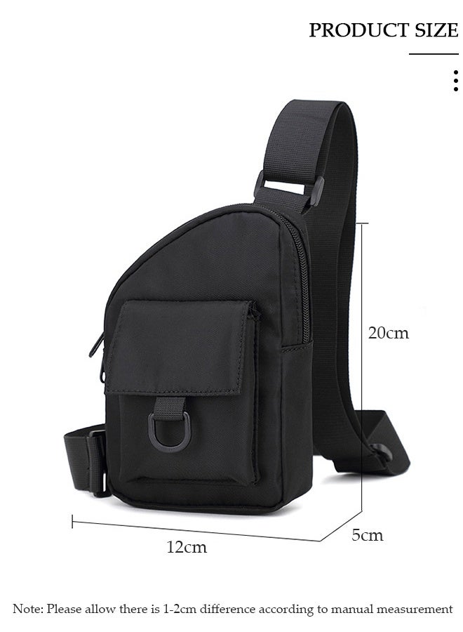 DUNISO Sling Bag for Men and Women Waterproof Crossbody Bag Packs Purses Chest Bags with Adjustable Shoulder Belt Anti-theft Crossbody Shoulder Bag for Travel Sport Camping Traveling - Image 2