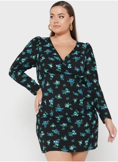 Vero Moda Curve Floral Printed Dress  - Image 1