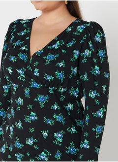 Vero Moda Curve Floral Printed Dress  - Image 3