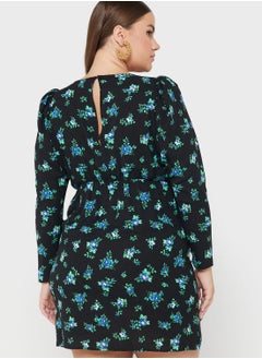 Vero Moda Curve Floral Printed Dress  - Image 2
