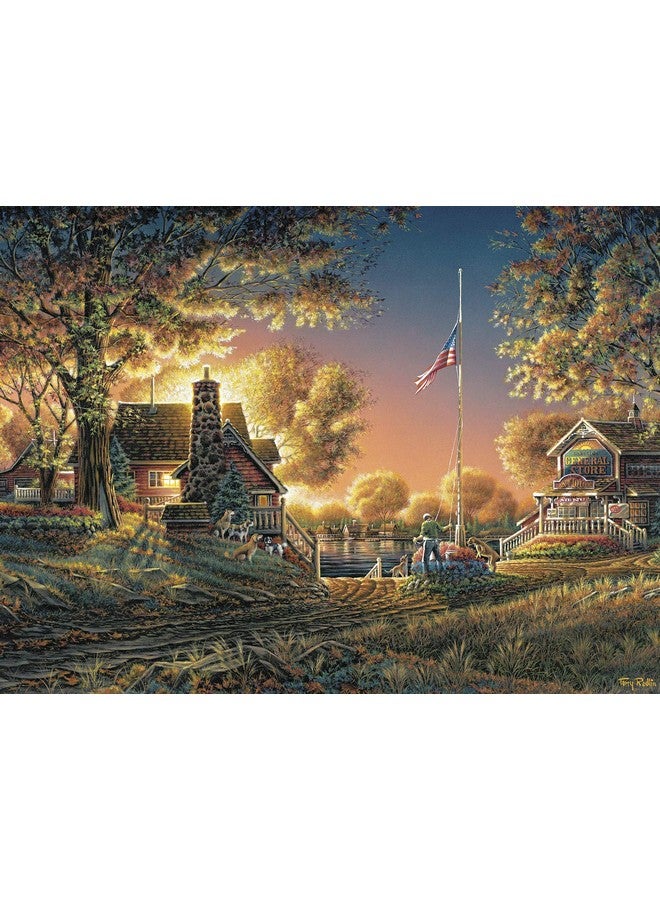 Buffalo Games - Terry Redlin - Good Evening, America! - 1000 Piece Jigsaw Puzzle - Image 1