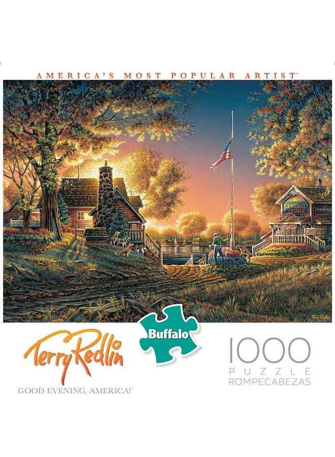 Buffalo Games - Terry Redlin - Good Evening, America! - 1000 Piece Jigsaw Puzzle - Image 2