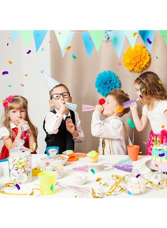 Wffo 36 PCS Party Blower, Birthday Blowers, Colourful & Fun Party Whistles for Party Bag Fillers Birthdays Weddings Celebrations Anniversary Decoration Gifts Use by Those Aged 15 and Above - Image 4
