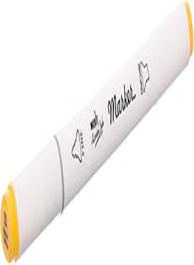 Merit MT-220 Twin Type Alcohol-Bassed Ink Double Tip Art Marker (33) - Meion Yellow