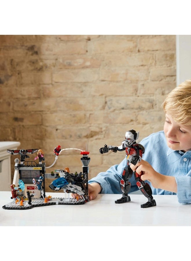 LEGO مجموعة بناء LEGO مارفل كابتن أمريكا: حرب أهلية معركة أكشن 76314 (736 قطعة) - Image 3